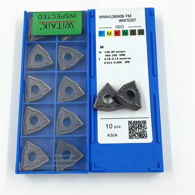 Factory direct sales CNC Carbide Insert WNMG080408 wnmg WITAIK cnc carbide insert cnmg120408 turning tool