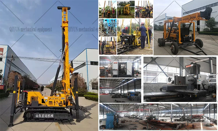 drilling rig oil well drilling bentonite drilling heads hydraulic drilling and tappinig machine