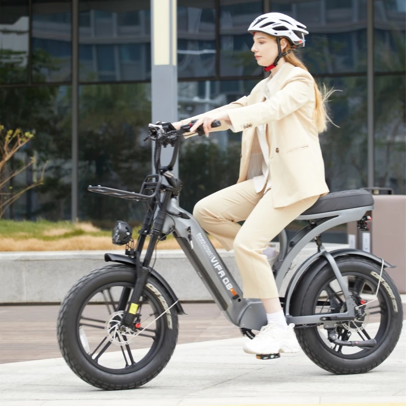 OUXI Q8 aluminum fat bike 48V battery no welding point ready storage in Holland warehouse and USA warehouse