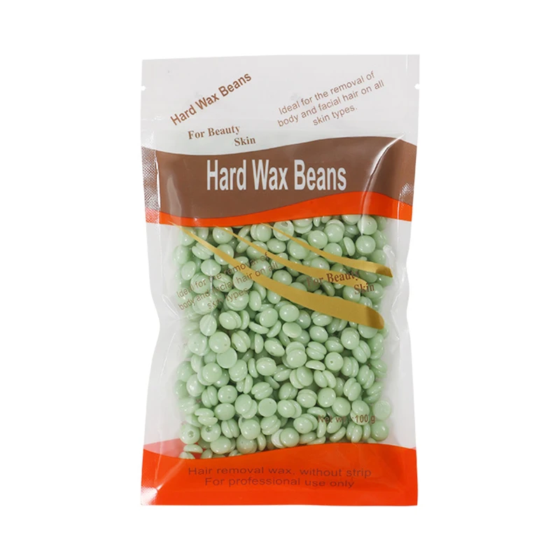 Private Lable Beauty Hard Wax Beans 100g Hair Remover Waxing Beads Manufacturer