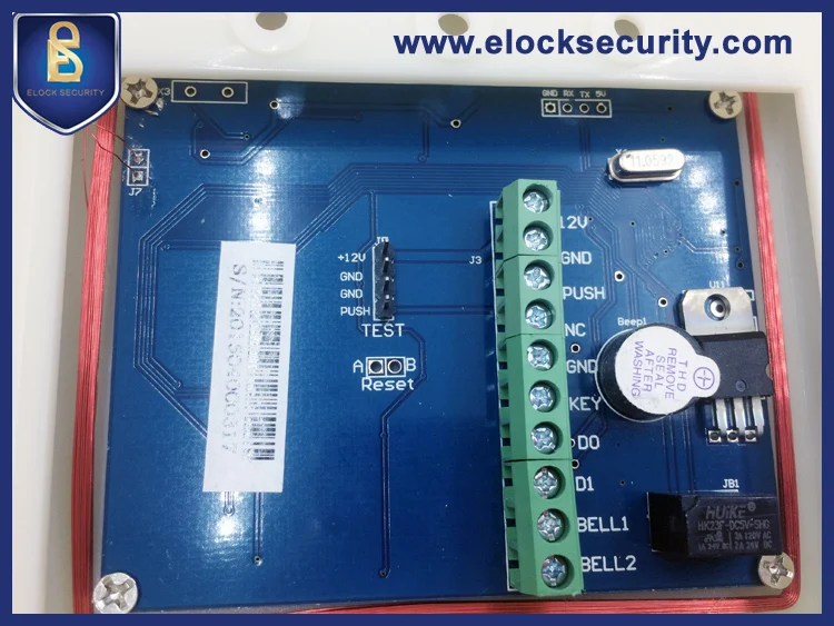 Elock ES2000P Keypad Access Control card reader Built in light low power Access Control