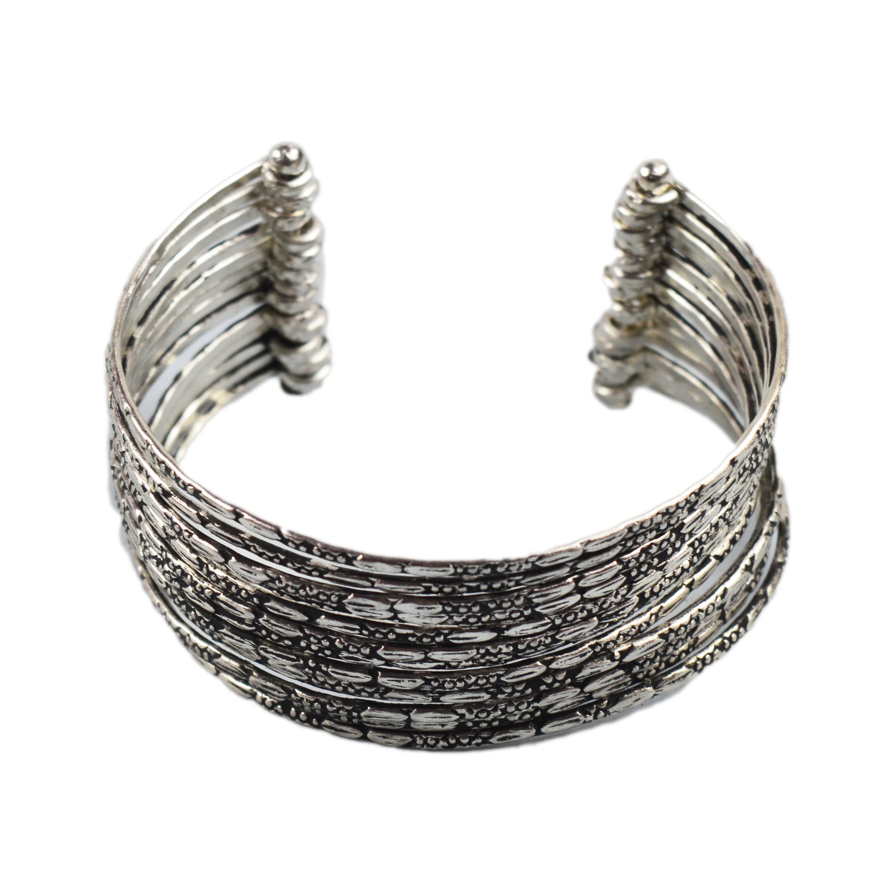  Антикварные дизайнерские женские браслеты Seep посеребренные ювелирные изделия наручники