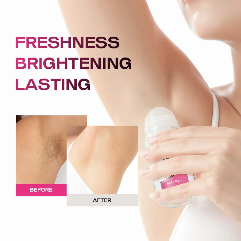 Private Label Deodor Perfumed Deodorant Antiperspirant Vegan Fragrance Natural Organic Underarm Whitening Deodorant Roll On