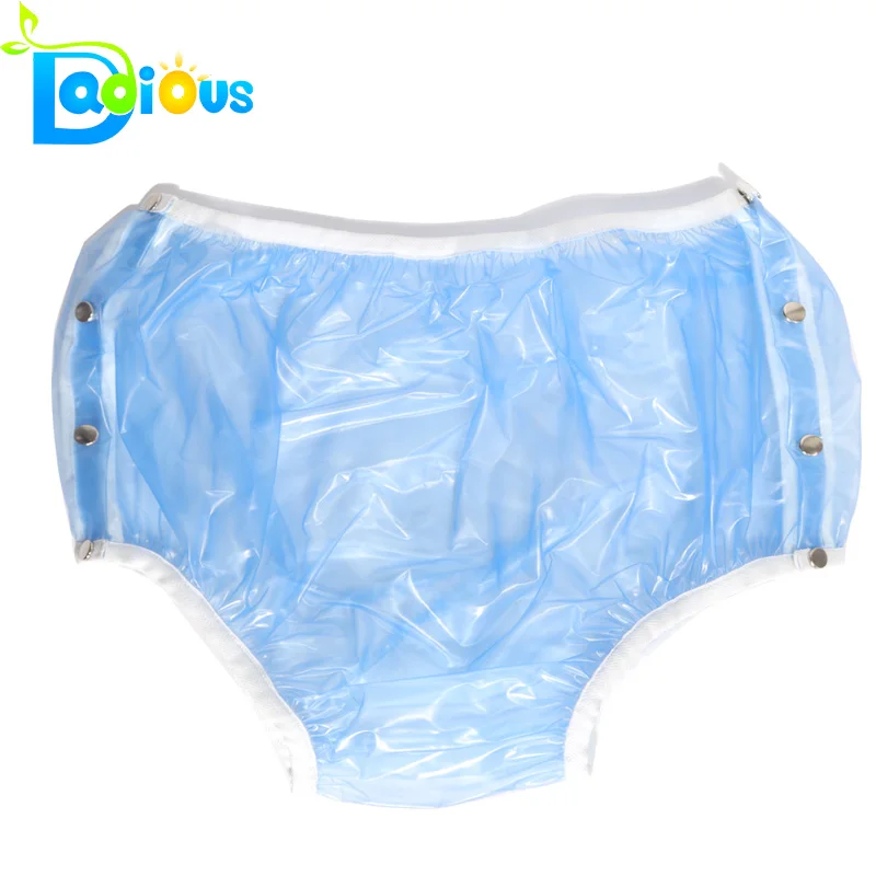 RTS Product Reusable ABDL plastic panties Adult Diaper PVC Panties
