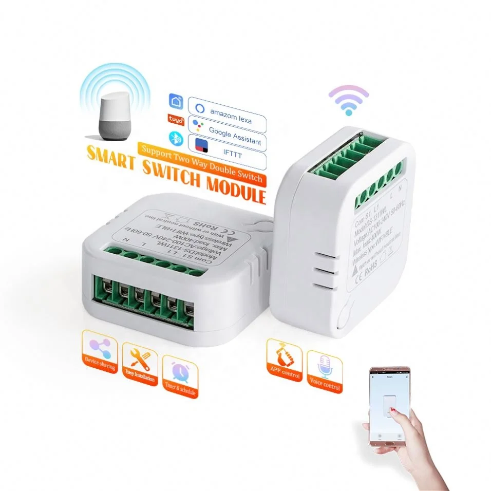 Electrical Wholesale Ac Wi Fi Switch Wireless Relay Switch Smart Devices For Home