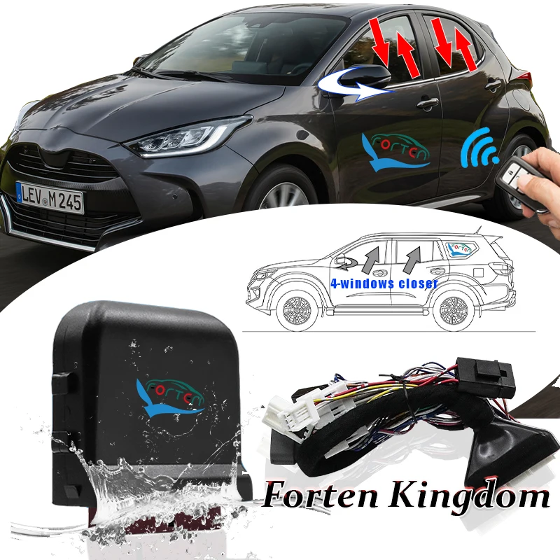 Car Automatic Window Close Kits Closer Module Automatic Folding Review Mirrors For Mazda2 2014-2023 Automotive Electronic Parts