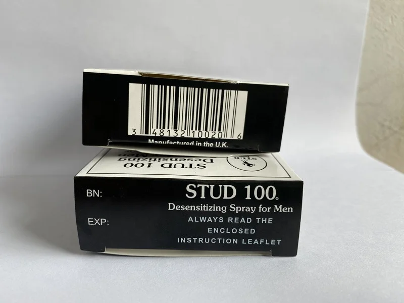 Hot selling gold stud 100 penis delay spray male sex Delay ejaculation