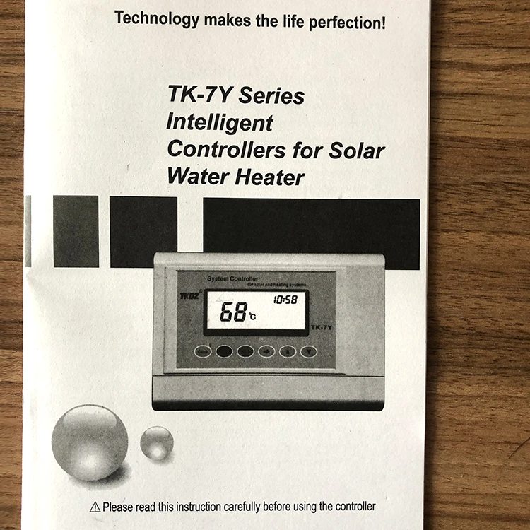 Electromagnetic Valve Temperature & Level Sensor Intelligent Solar Controller TK-8A TK-7 for Non Pressure Solar Water Heater