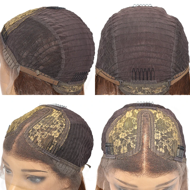 Addictive Silk Base Hd Brazilian Human Hair Lace Wigs Topper