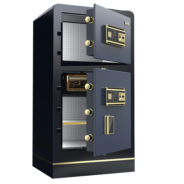 Safe box supplies hotel deposit gun security fingerprint smart book for money locker large deposit mini key vault small safe box