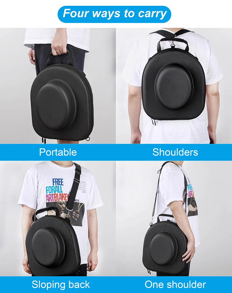Factory Custom Portable Travel Cowboy Hat Rack Pressure-Proof Storage Box For Carrying Cowsboy Hats Special Purpose Bags & Cases