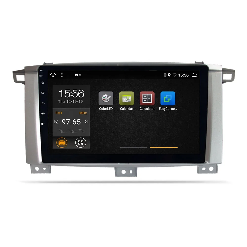 MCX Android10 Quad Core Car Radio Stereo Video Car DVD Multimedia Player For Toyota Land Cruiser100 GPS WIFI BT touch screen