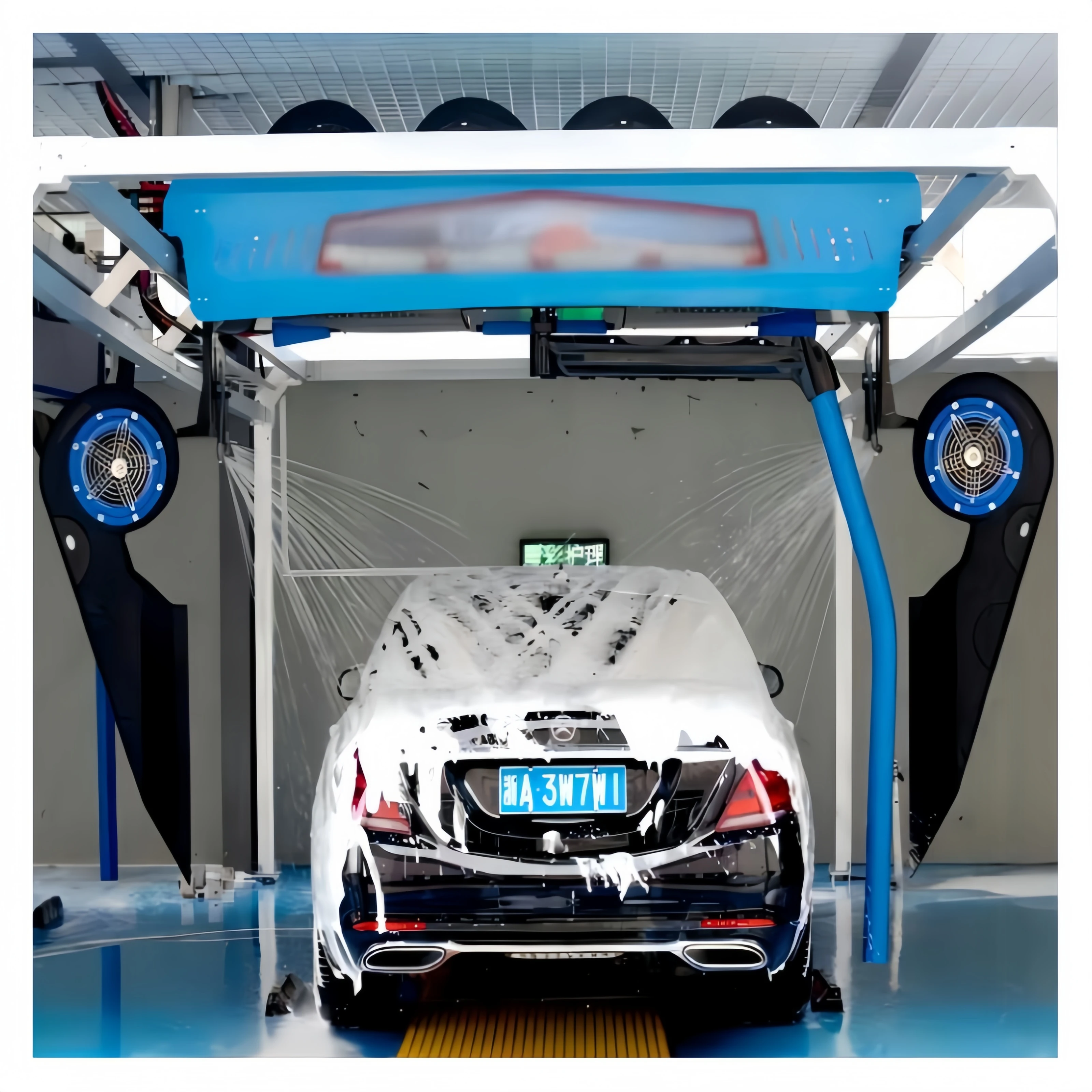 New models on the market Galvanize automatic touchless high pressure Car wash machine for Car wash
