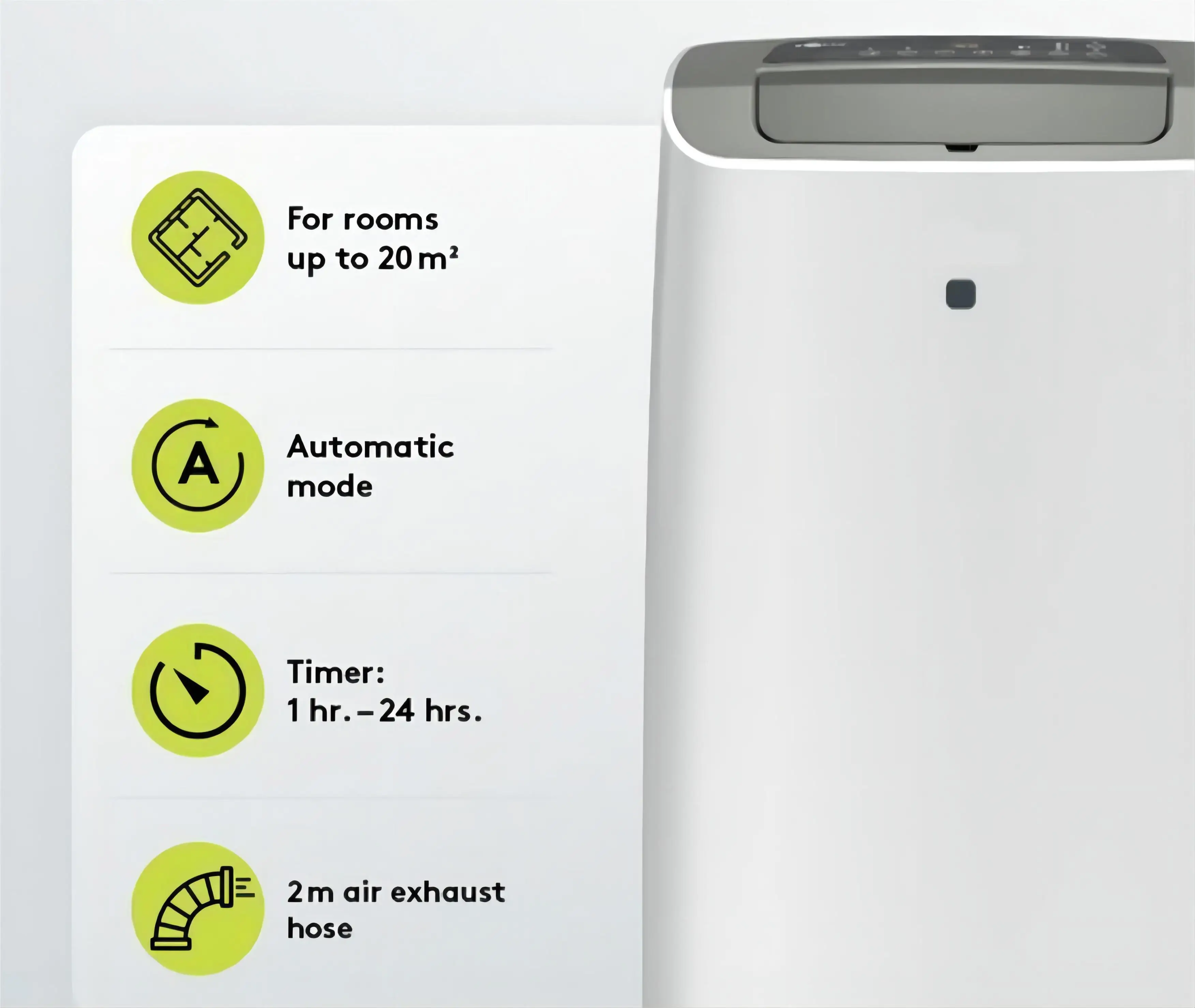 Fuda Smart home 9000btu Portable Air Conditioner ac unit With WIFI Control Air Conditioning