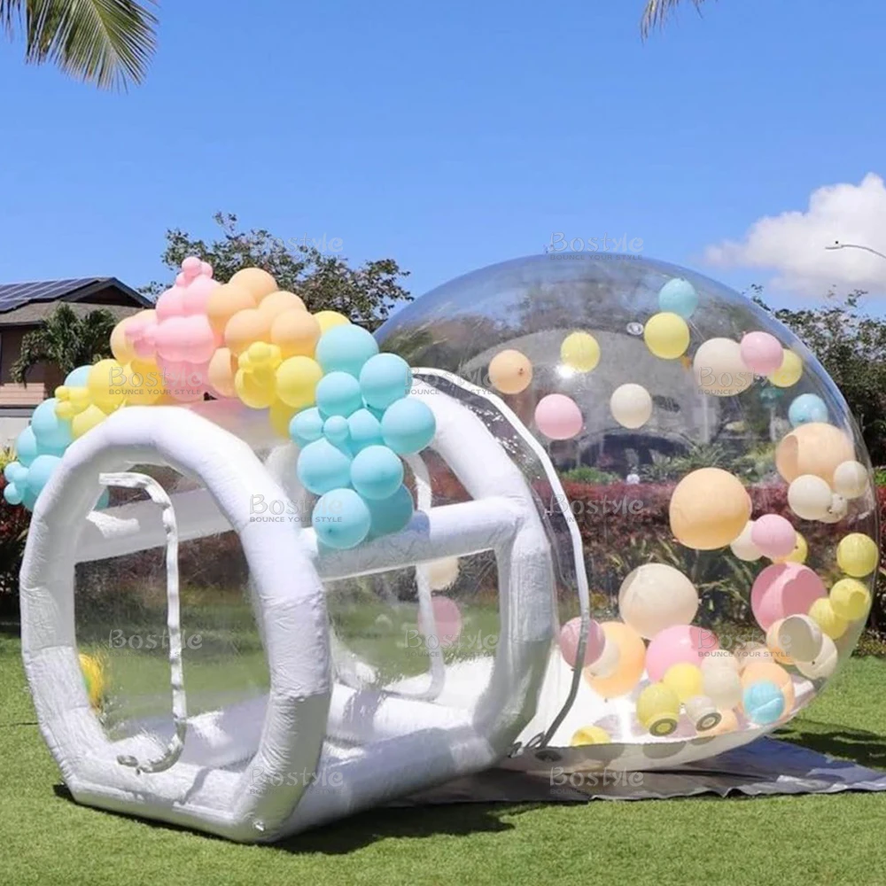 Kids Party Balloons House Giant Clear Inflatable Dome Bubble Tent Transparent Inflatable Bubble Balloons House