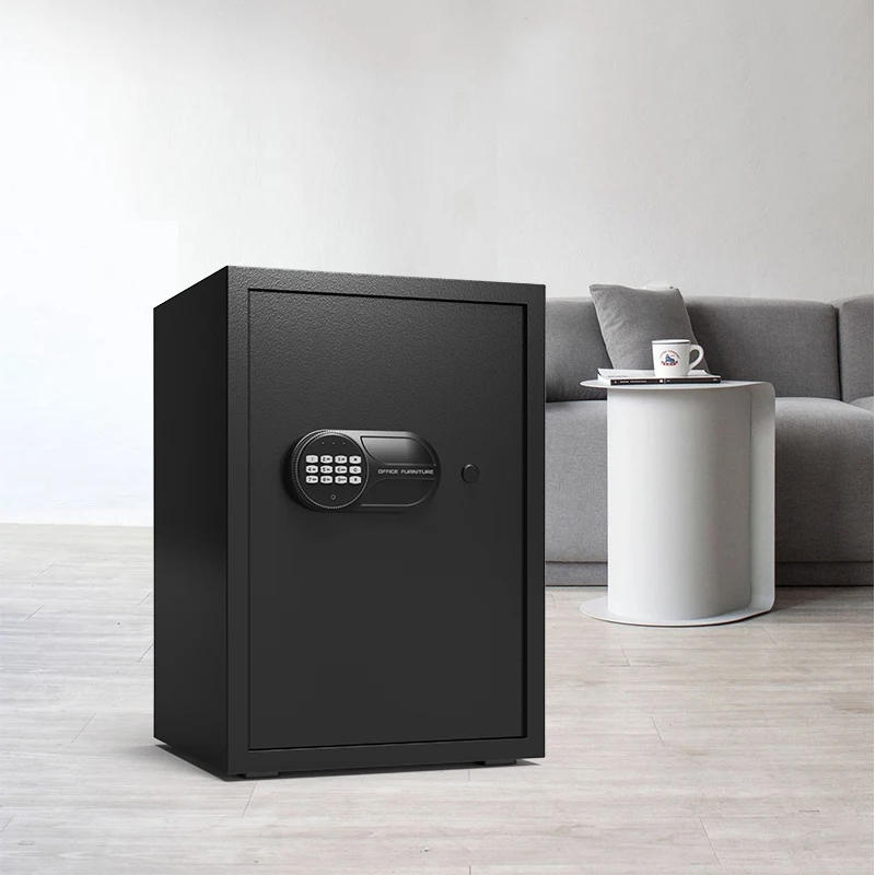 New excellent digital electronic fingerprint passward portable metal smart safe box