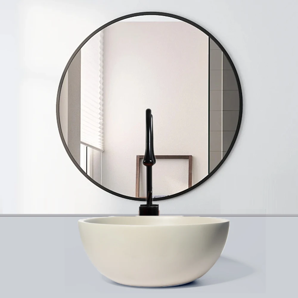 Wholesale Bathroom Vanity Bathroom Cabinet Vanity Concrete Sink Handmade Round Countertop Wash Basin Desktop basins Vessel Sink
