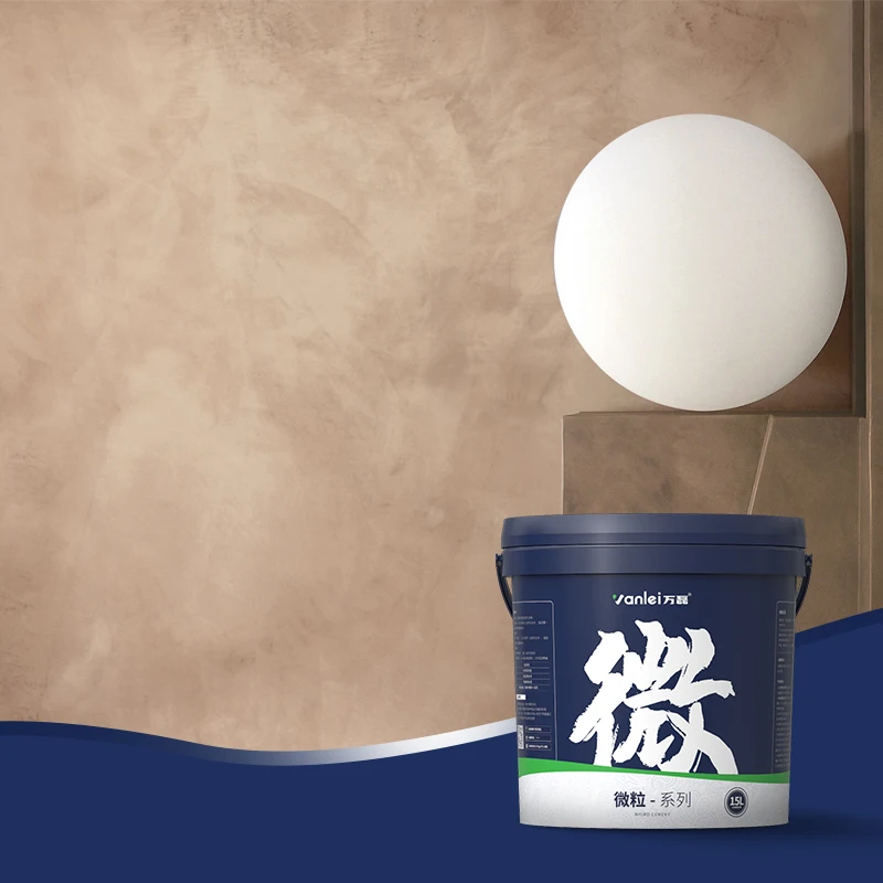 Wanlei Micro Cement Price Waterproof And Stain Resistance Microconcrete Paint Microcement Floor