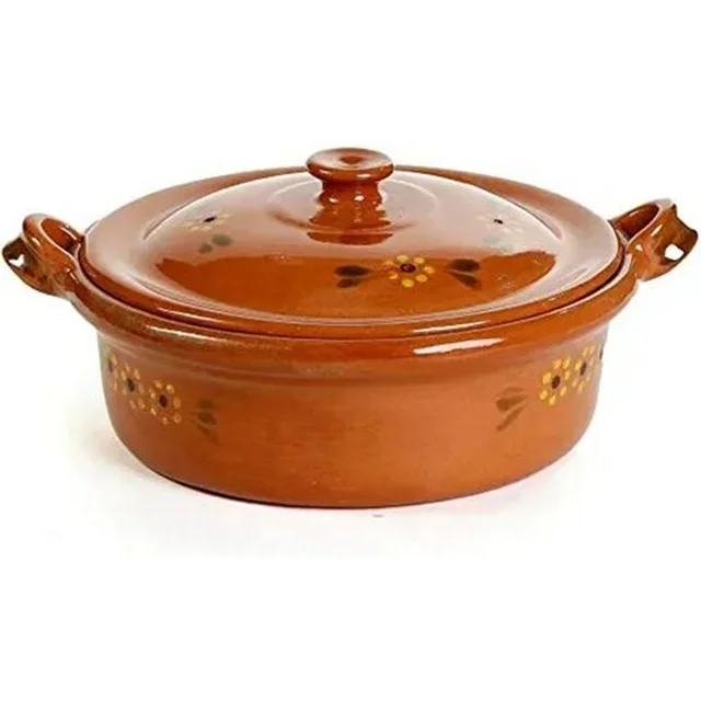 OEM Straight shape cooking pots and pans,Wholesale custom handmade kitchen ware clay pots large cooking pots