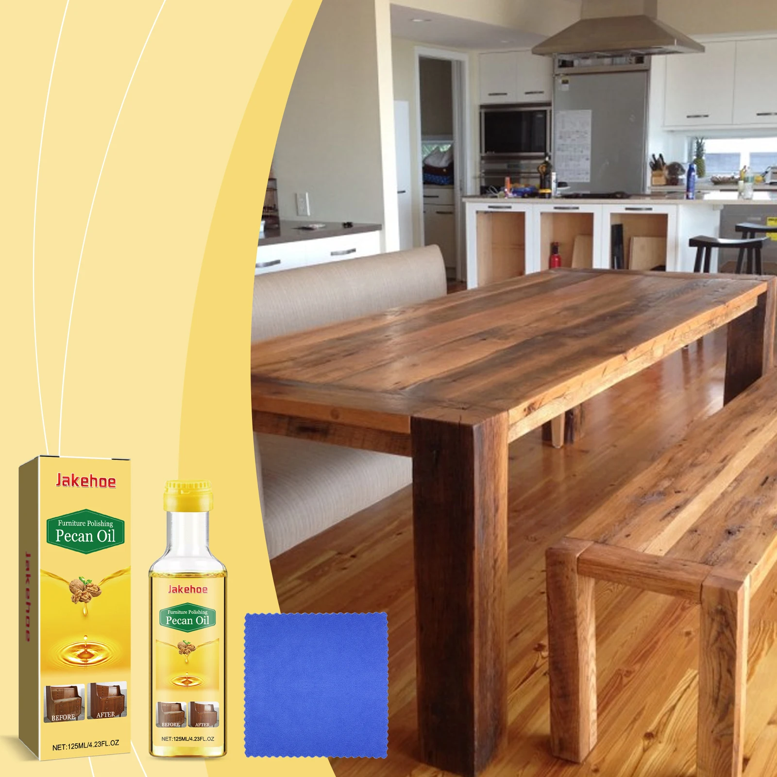 Jakehoe Furniture Polish Protective Wood Furniture Polish Shiny Furniture Polish For Wood