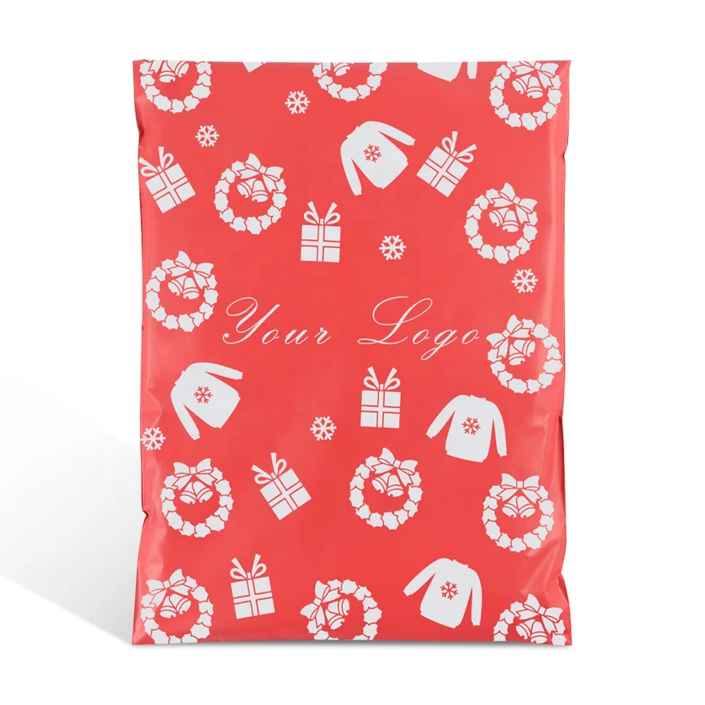 Custom Logo Design Eco-Friendly Poly Mail Bag Shipping Envelopes Bag Plastic Shipping Bags For Packing