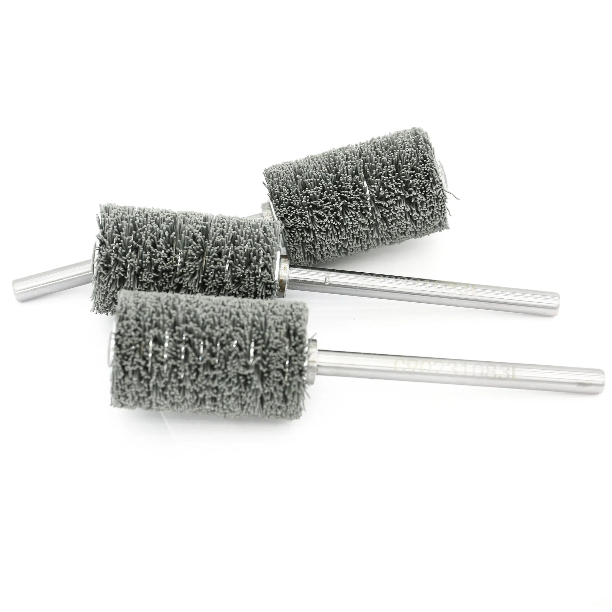 abrasive carbide silicon nylon roller brush deburring disc brush