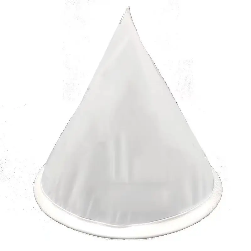 Food Industry Cylindrical Liquid Filter Bag 10-200 Micron Nylon and PPS Core Components Ring for Farm Use