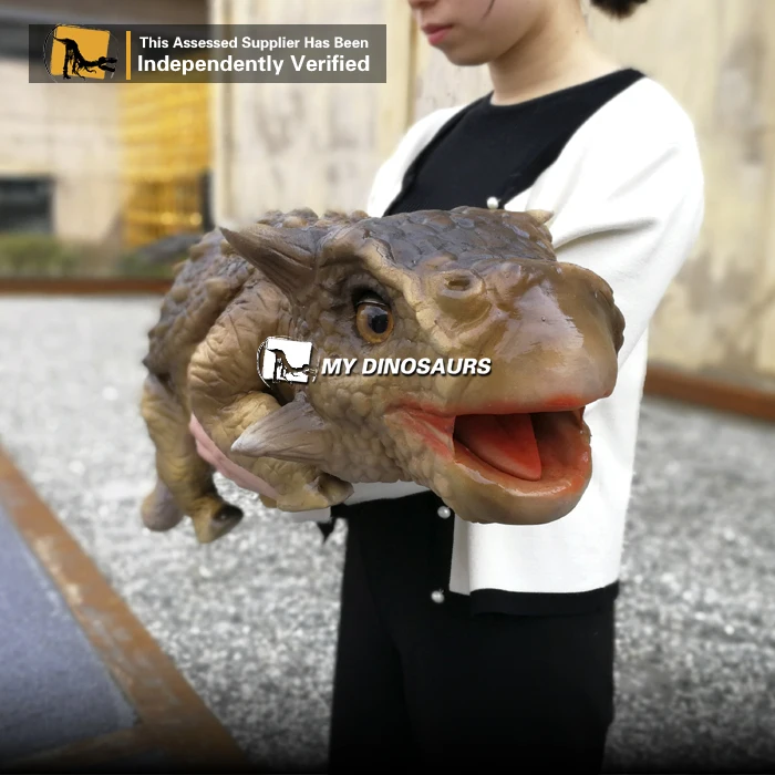 Лидер продаж MY DINO аниматронный динозавр Анкилозавр ручная