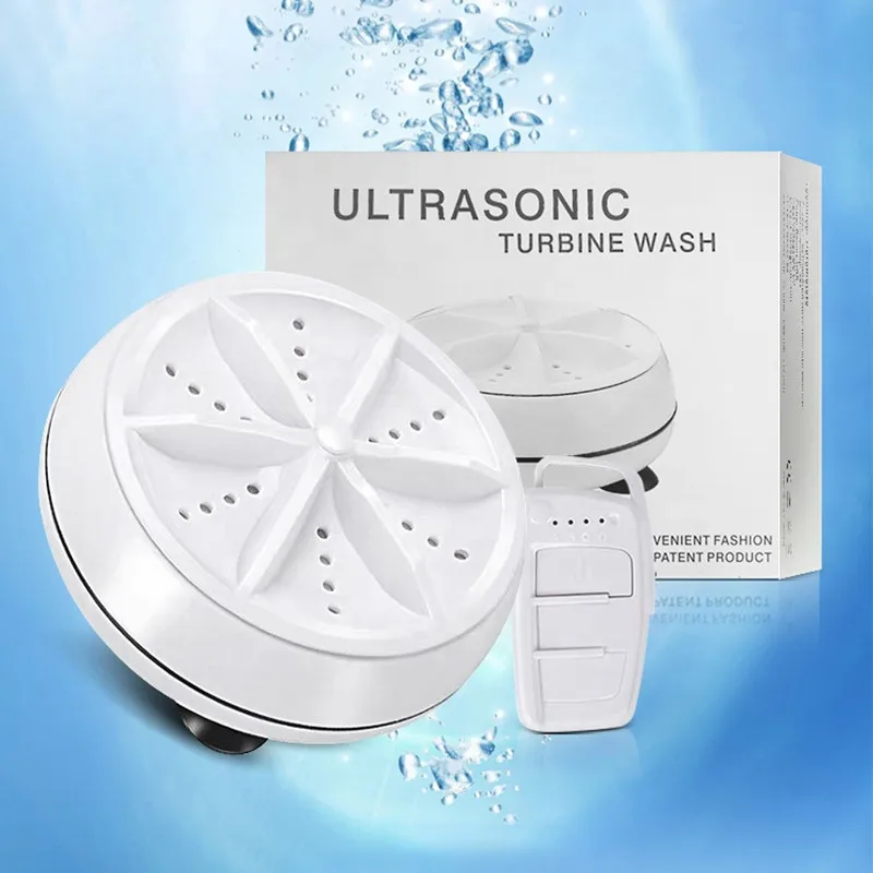 Portable Ultrasonic Automatic Mini USB Washing Machine Remove Small Washer Clothing Cleaning Washing Machine For Travel Home