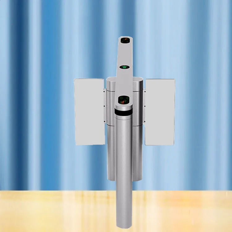 Luxury Automatic optical pedestrian High Speed Lane Turnstile Gate Price Supermarket Office Building Gym community wharf subway