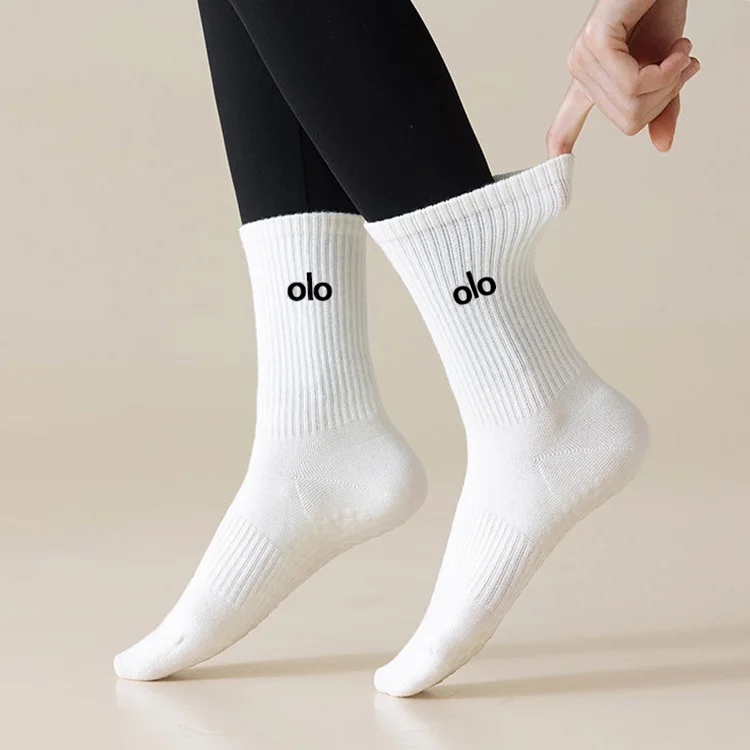 AL O High Quality Low Moq 100% Fashion Crew Cotton mens Socks Custom Logo Socks made design Socks