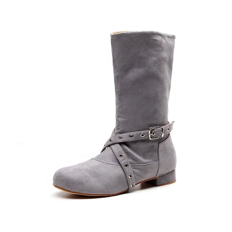 New gray square dance boots modern boots 1061 wholesale