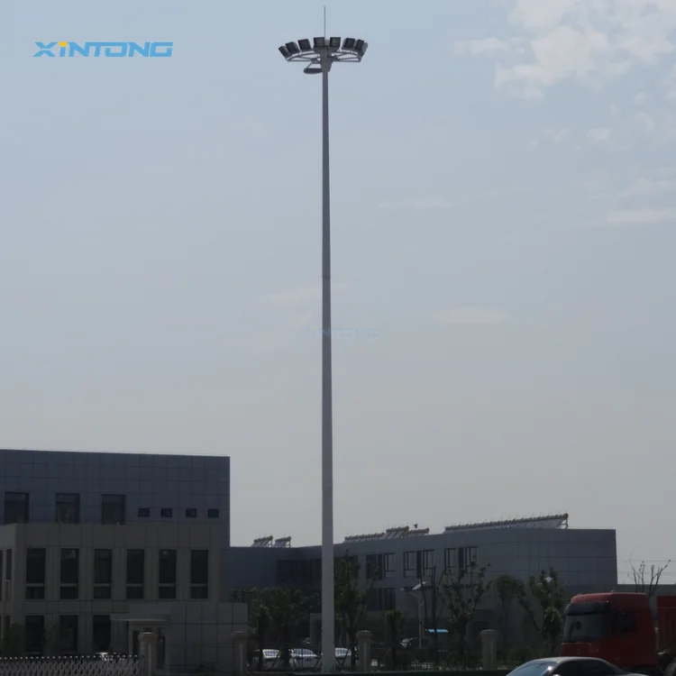  XINTONG High Mast Terminal Box 20 метров 30 м высокие мачтовые осветительные стойки high mast Mono