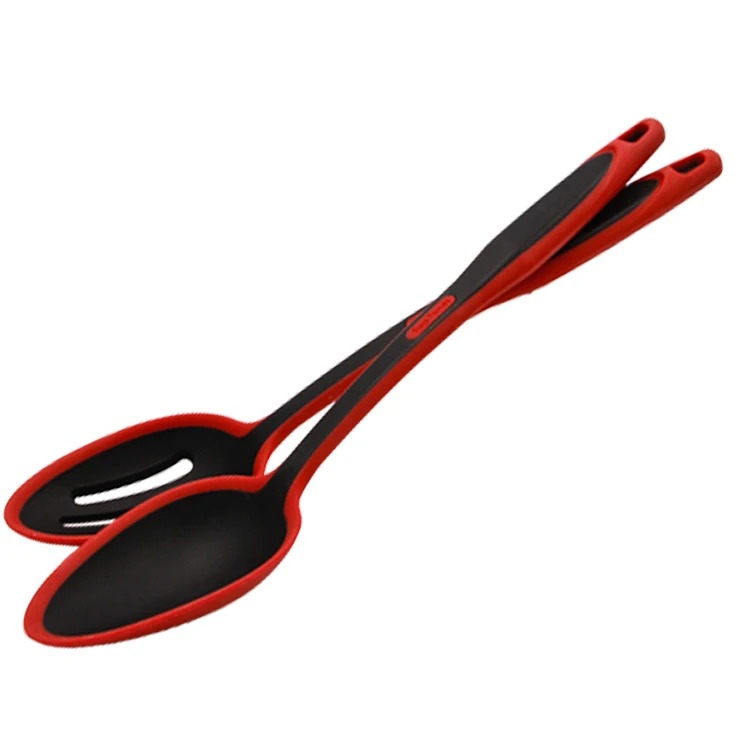 Wholesale Kitchen Utensils 10pcs Silicone Cooking Scrapers And Spatulas Accessories Set