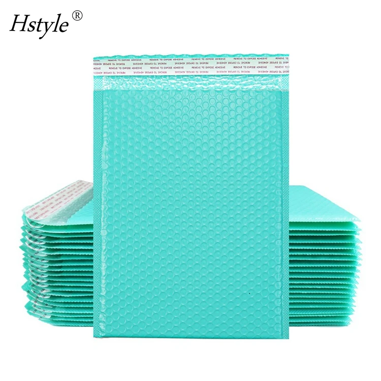 Bubble Mailers 20*28cm Poly Padded Envelopes Small Business Mailing Packages Opaque Self Seal Adhesive Packaging Bags HS1345