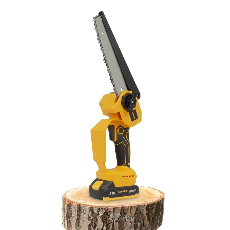 Customized size supplier cordless chain saw Top handle petrol chain saw on battery 8 inch Battery Lithium brushless chain saw