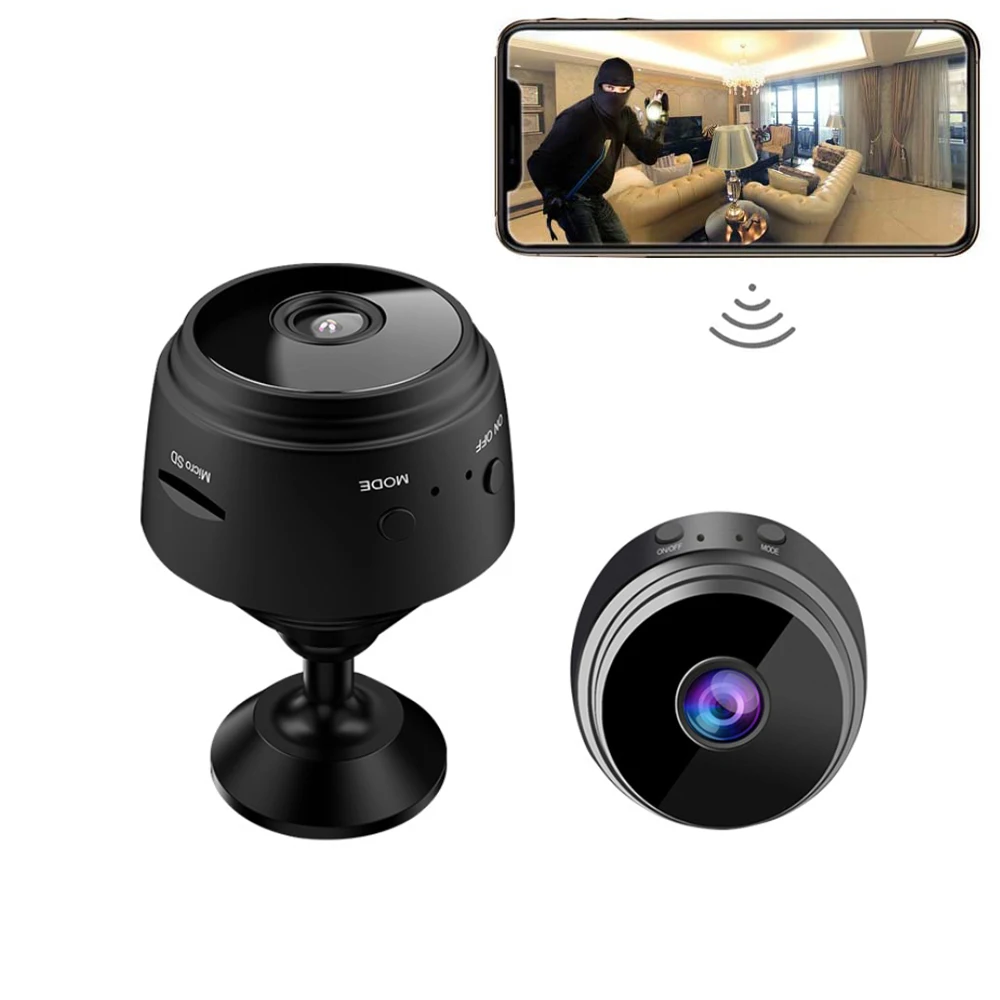 SQ11 HD 1080P Home Security Camera with Night Vision and Motion Detection portable A9 Mini Camera