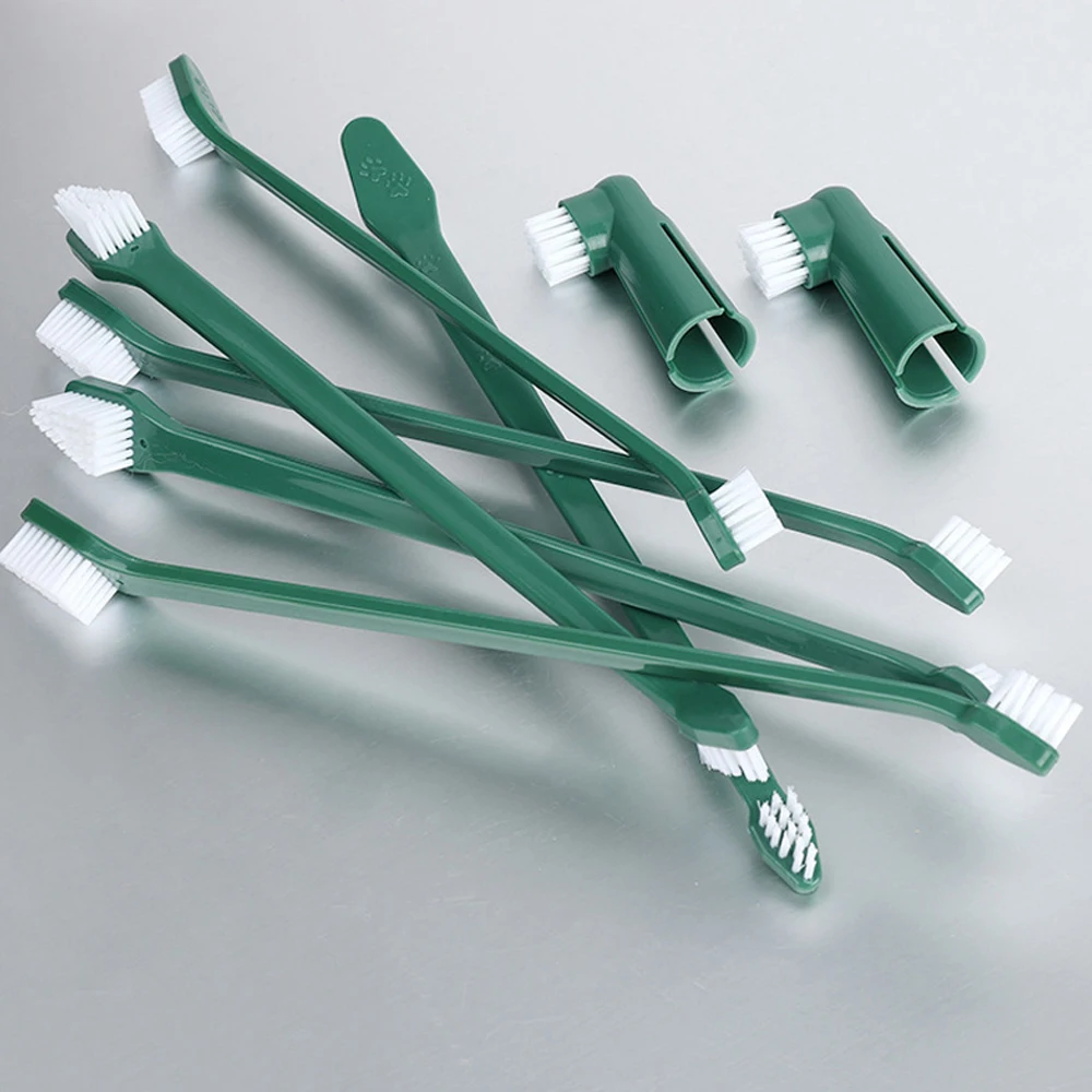 Cheap price Wholesale Pet Finger Tooth Brush Stick Paste Dog Toothbrush Set