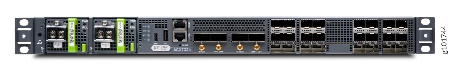 2024 ACX7024-DC-1PSU POE Stackable SNMP QoS Functionality juniper router  with 1-Year Warranty
