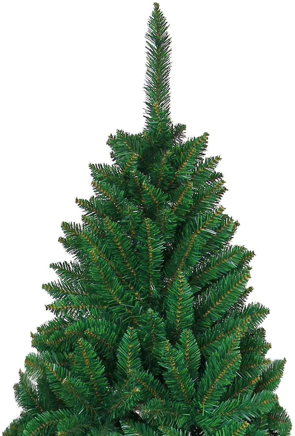 Christmas Decoration Supplies Environment Friendly ROHS Customized Color PVC Christmas Tree Customizable Height Artificial Green