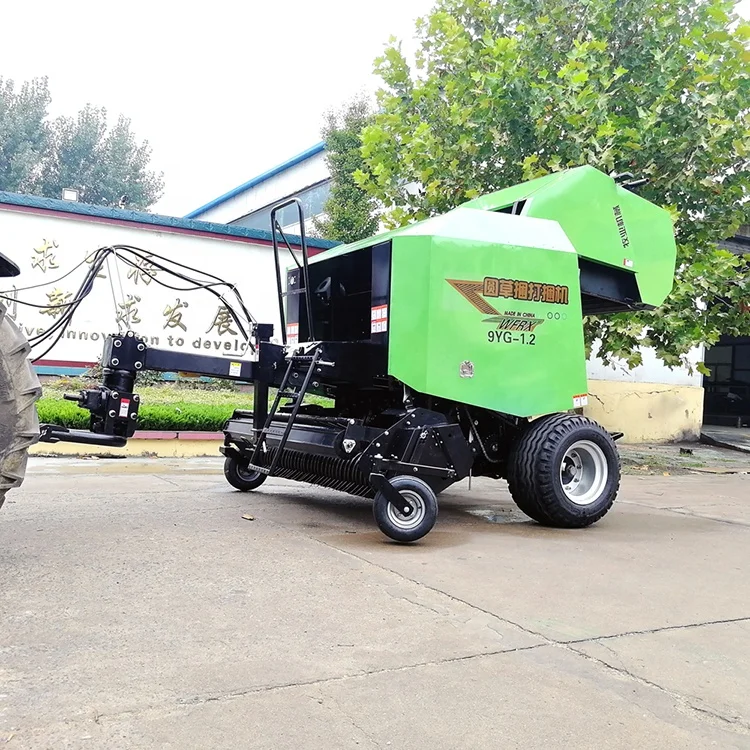 Популярные упаковочная машина термоусадочная круглый сено Silage Baler для экспорта