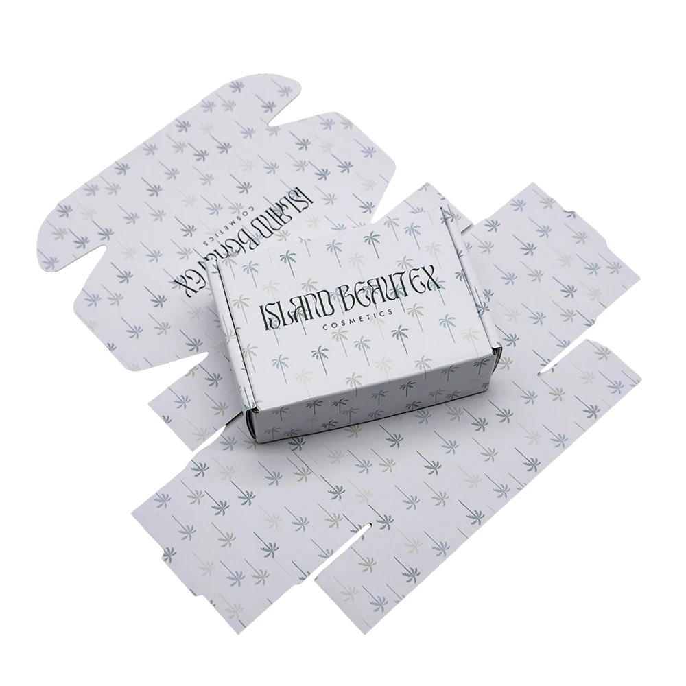Luxury Small Mystery Box Jewelry Essential Perfume Bottle Branded Package Box Corrugated Shipping Boxes Packaging With Logo