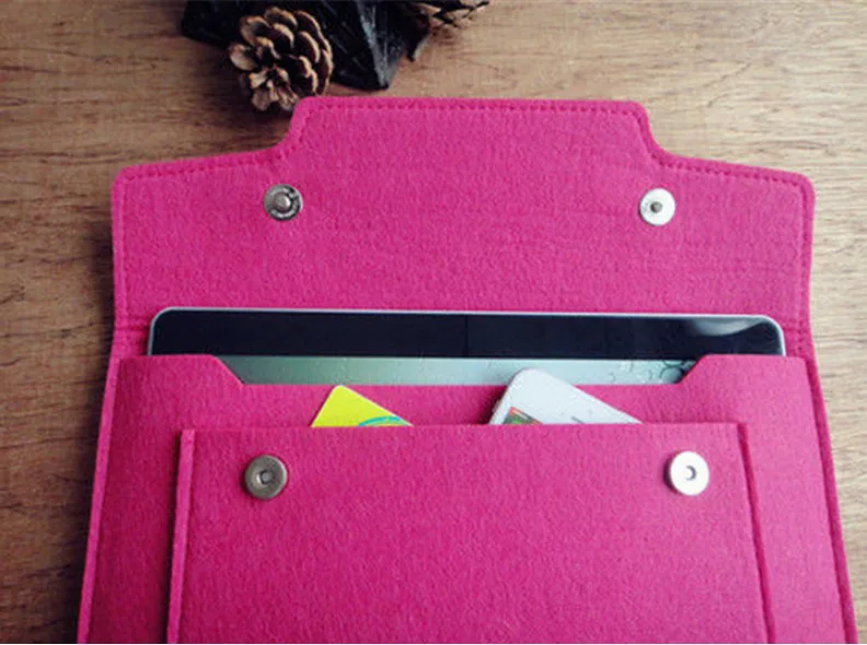 Chinese factory custom made newest soft wool felt blank laptop sleeve laptop bags and cases