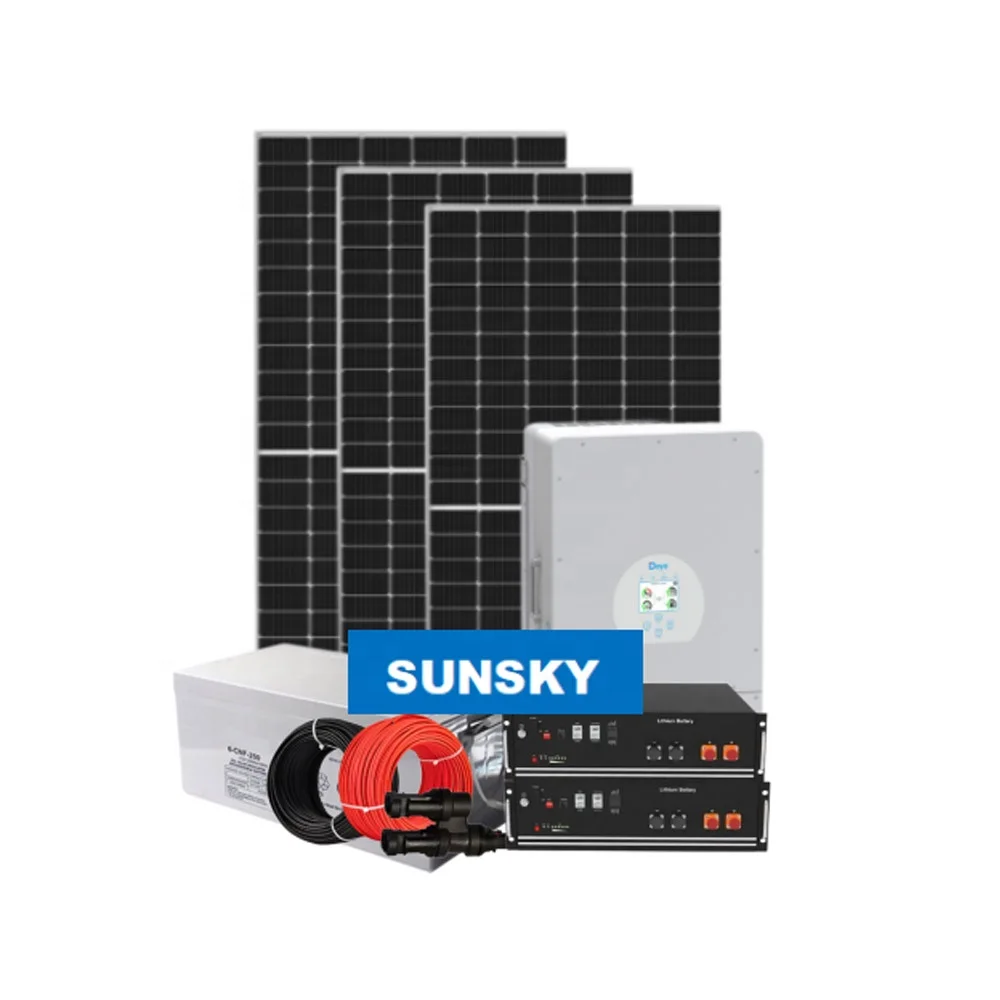 Китайская панель 5kw 10kw 15kw On Off Grid Гибридный инвертор параллельной функции солнечной системы с батареей