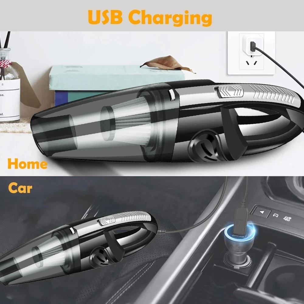 Latest model Cordless Portable car vacuum cleaner Small Mini vacuum cleaner car Rechargeable Vacuum cleaner