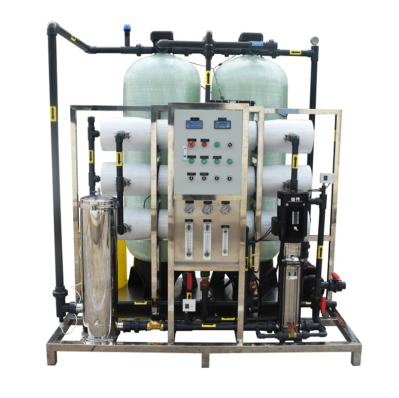 3000lph Industry Water recycling processing plant RO reverse osmosis water purification system