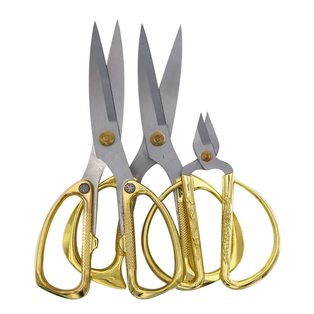 Jewelry Scissors Stainless Steel Professional Sewing Scissors Household Fabric Sewing DIY Handmade Art Supplies