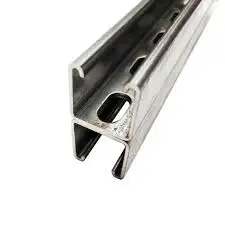 Hot Dipped Galvanized Strut Channel For Cable Management Electrical Conduit Pipe Support With High Quality Gi C Channel 41x41