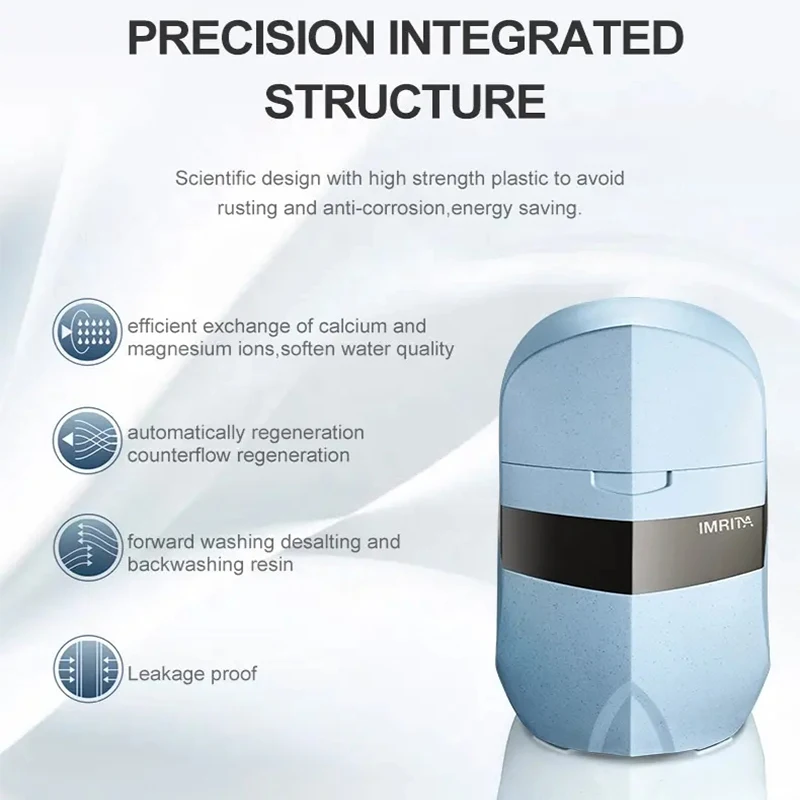 IMRITA Whole House Water Softener System Shower Hard Water Softener Machine Food Grade Resin Water Softeners