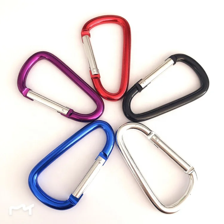 Bump D type without lock quick hanging key chain mountaineering outdoor backpack hook AT7619 wholesale